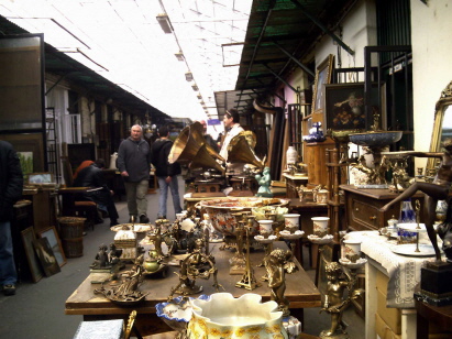 Ecseri - Flohmarkt in Budapest.