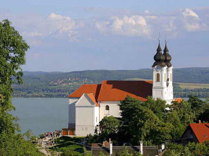 Die Halbinsel Tihany.